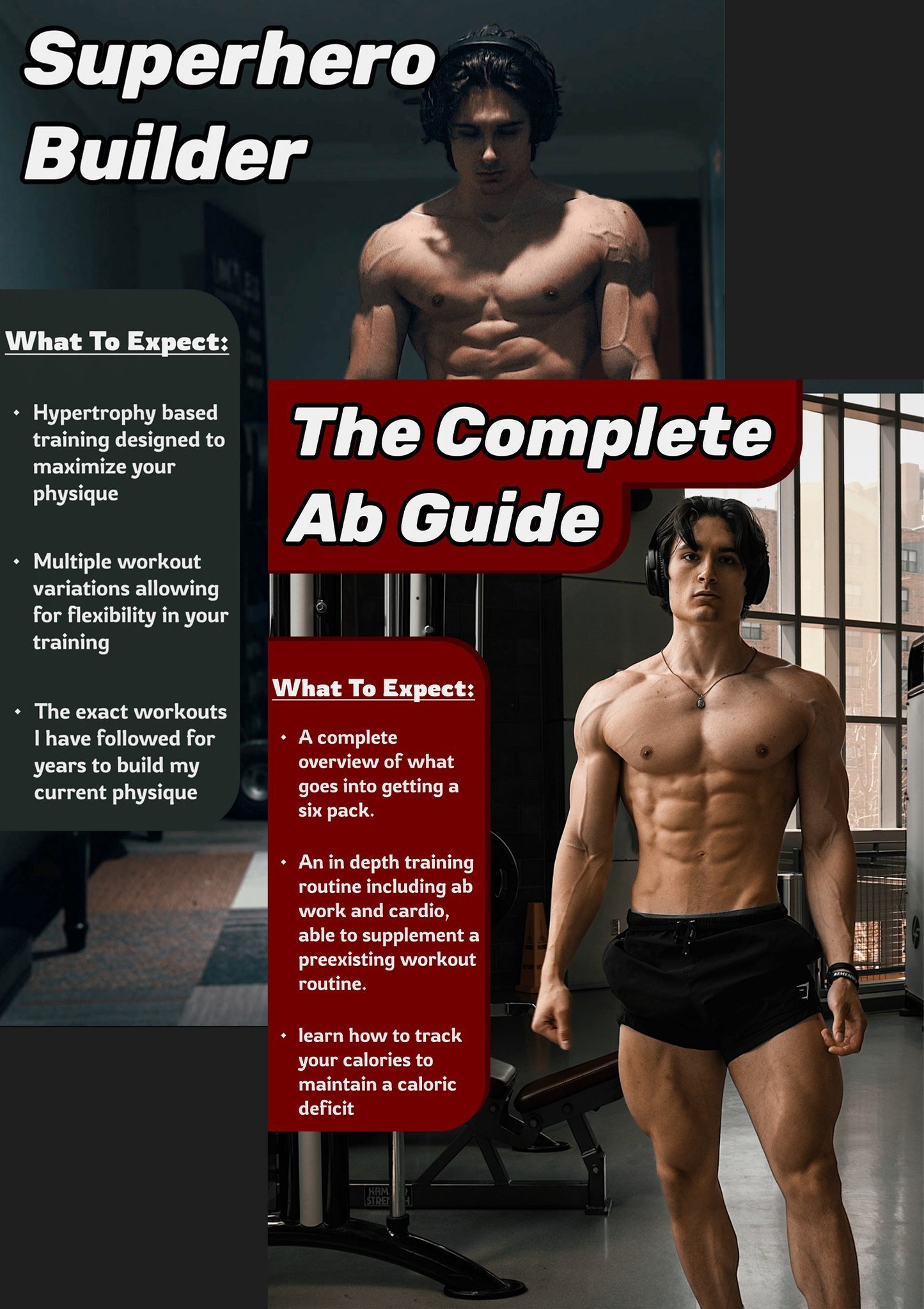 The Superhero Builder and Complete Ab Guide Bundle!